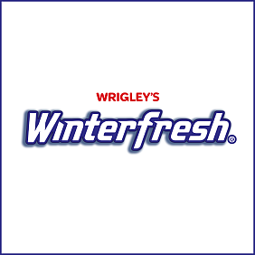 箭牌Winterfresh口香糖的品牌标志。